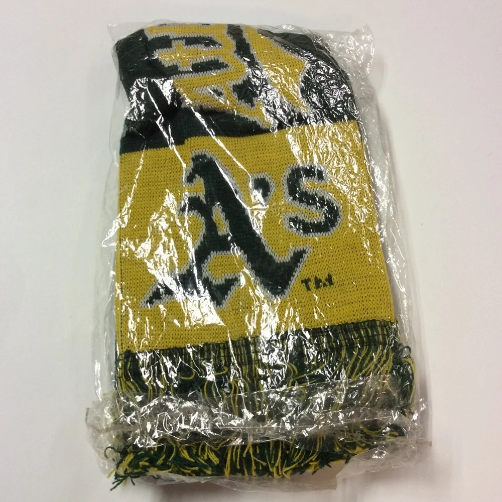 Oakland A’s Green/Yellow Cespedes #52 Unisex Scarf